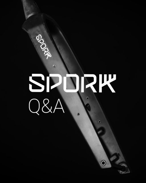 Spork 4: Questions Answered!
 
1. Retail (stand alone) sales? June.
2. Builder / wholesale sales? June. 
3. Weight: Approx 470g
4. Offset / rake: 50mm
5. Routing: Standard through the leg or fully hidden through steer tube.
6. Integrated routing possible without propriety (bulkier) headsets. Keep your metal frame looking looking svelte.
7. Clearance: Up to 700x2.6”, if you are silly, but c’mon. Plenty of mud and fender clearance.
8. Son Self Connecting dynamo hub dropout compatible. (Optional)
9. Standard dynamo hub compatibility as well
10. Dynamo wires can pass internally through the crown, out the steer tube, and into the frame from the head tube. Wiring can also exit (and re enter) fork crown for front and rear dynamo configurations. Wire can also pass into stem for handlebar dynamo lights.
11. 160mm or 180mm rotor compatible.
12. Flush mount low profile mounting eyelets. 3 per leg.
13. We will neither confirm or deny if it’s aero.
14. Now optional of Flaanimal Steel, Flaanimal Ti, and TD4. (June arrival)
15. Retail price $565. Spork 3 remains at $465.
16. Oh… and one more thing we will talk about later.
17. Tested to ISO 4210 MTB standards.
18. Axle to crown: 407 - backwards compatible with any Rodeo Labs bike, and a billion other bikes, with minimal effect on geometry. 
 
More questions? Answer below.
Bulk builder inquiries, inquire via email.
 
#rodeospork 
#rideexplorecreate