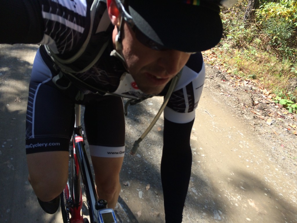 Obligatory self portrait.  Rodeo in spirit, riding for my LBS "Green Mountain Cyclery."