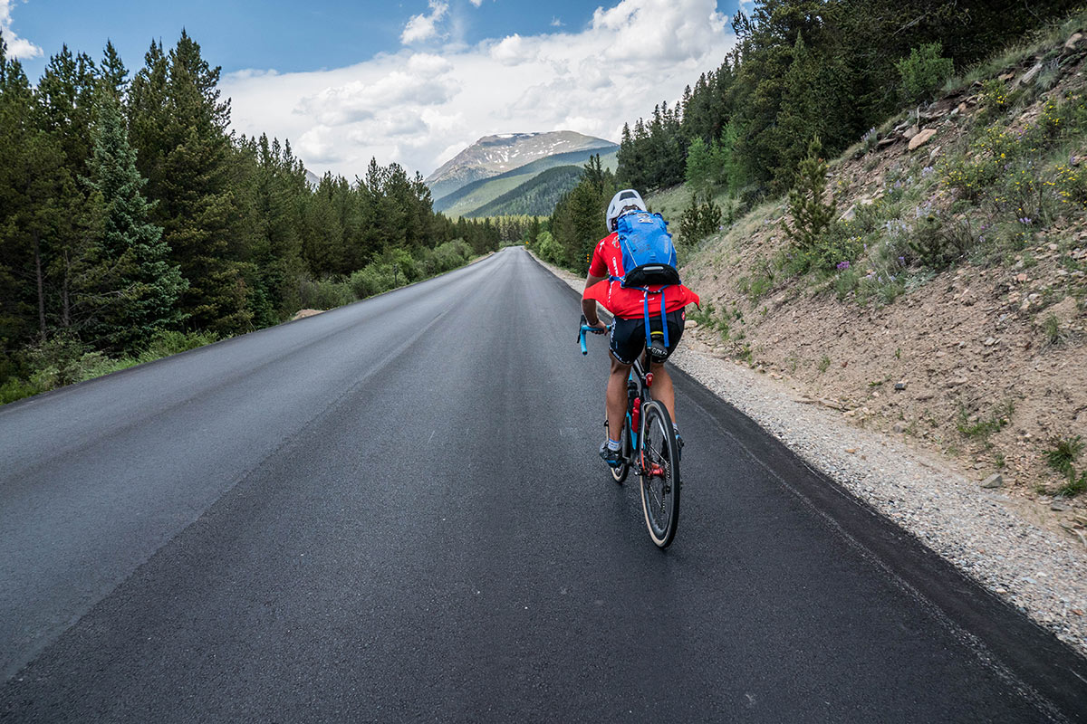 No cars and smooth pavement!