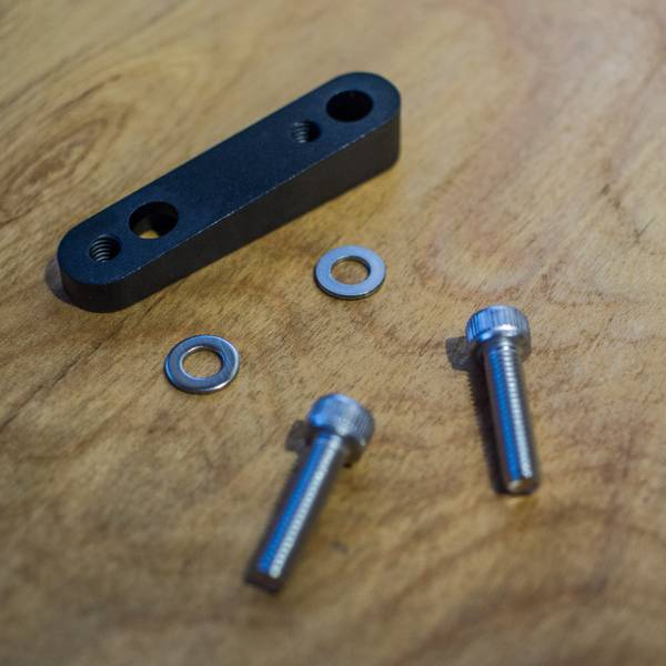 Flat Mount 160mm rear brake adapter
