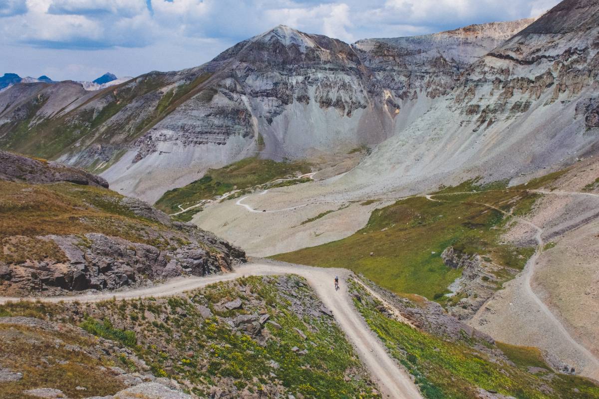 Descending Black Bear Pass