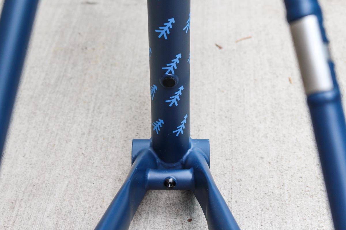 Flaanimal 4.0 steel adventure frameset