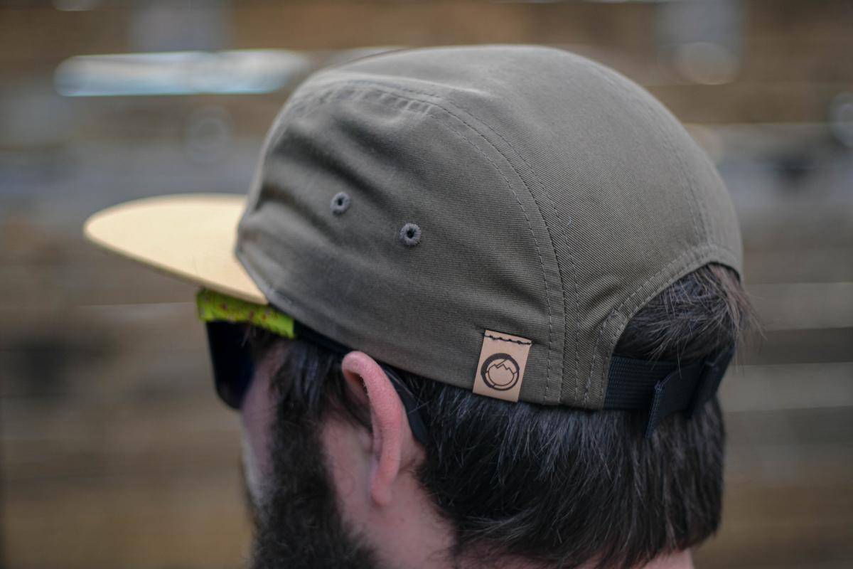 5 panel cycling cap