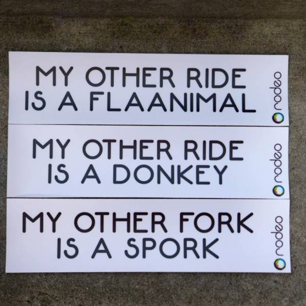 Rodeo Labs Bumper Stickers