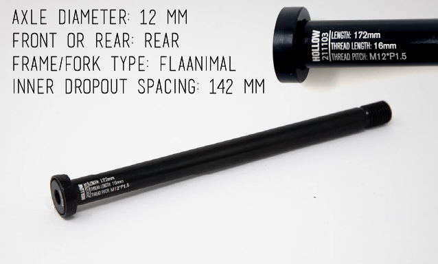 Rodeo Modular Thru Axles & Clever Lever - Image 3