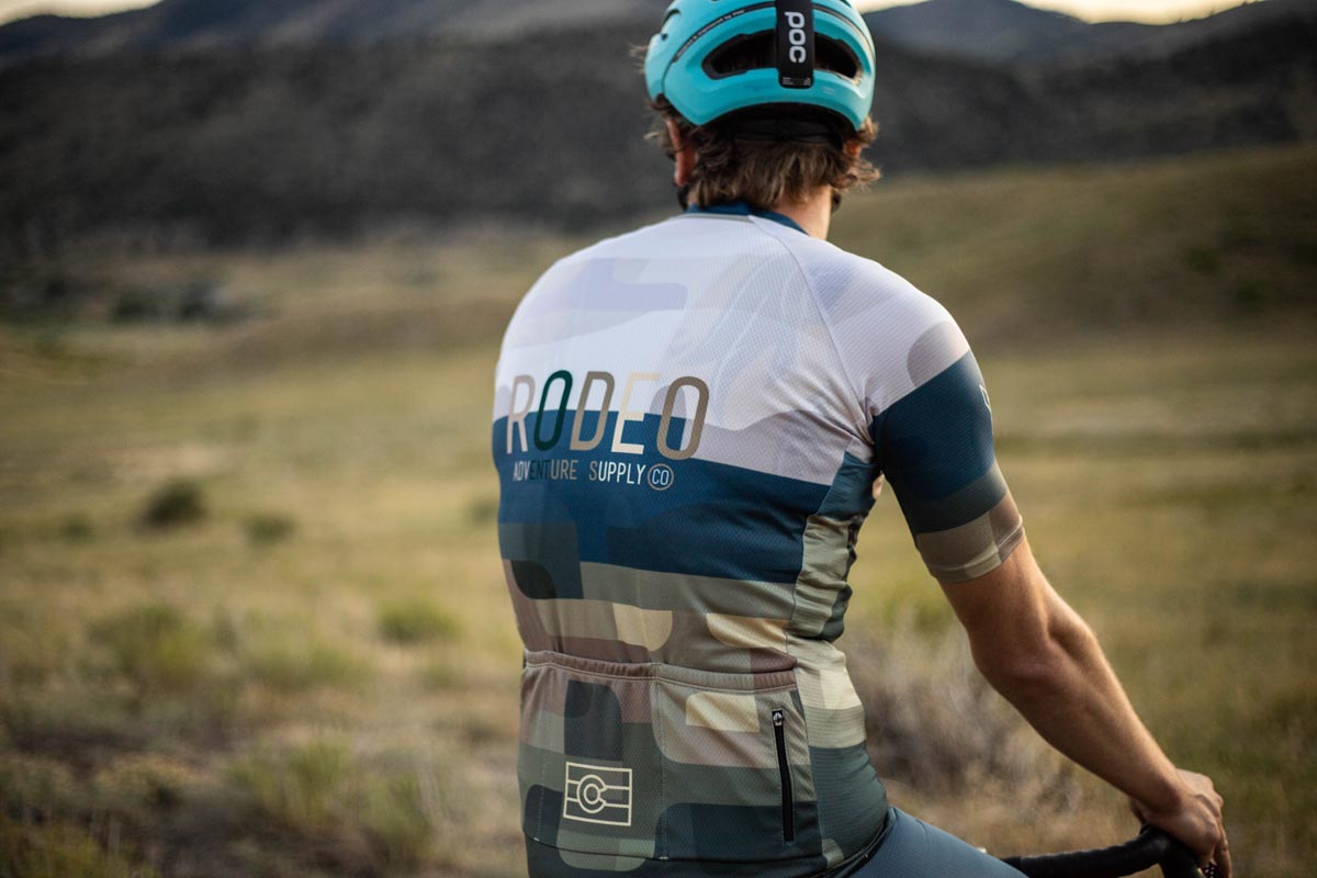 RDO LAB // Sketchy Blue Lightweight Jersey - Rodeo Adventure Labs, LLC