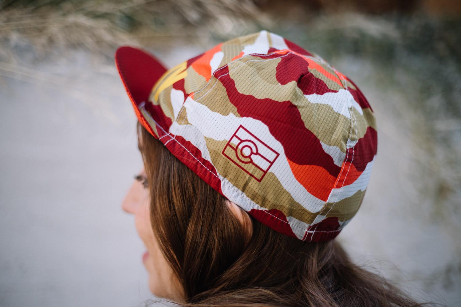 Cycling cap deals long hair