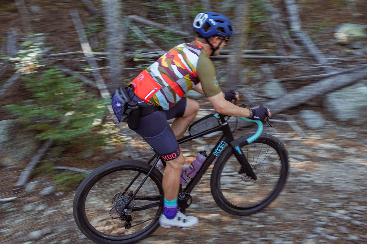 RDO LAB // Sketchy Blue Lightweight Jersey - Rodeo Adventure Labs, LLC