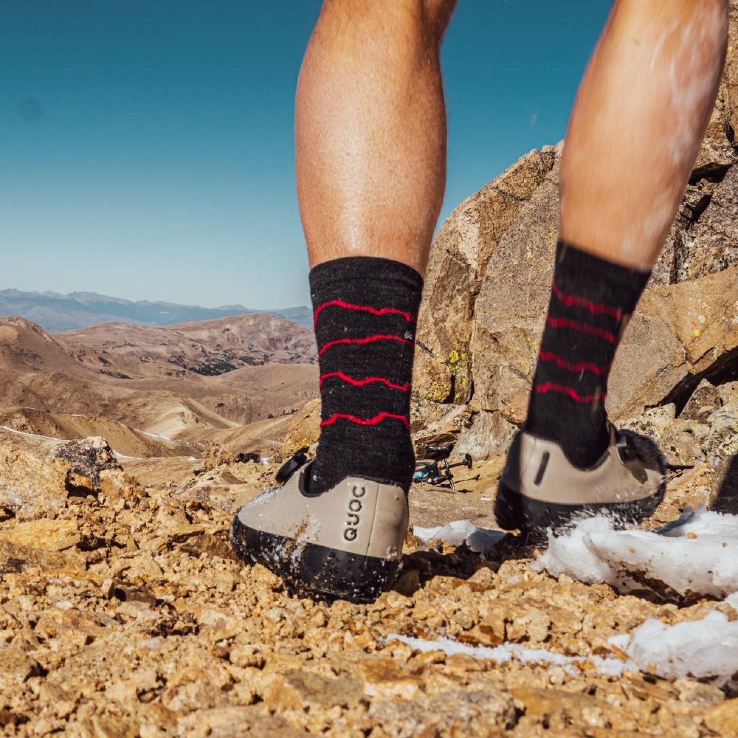 Quoc shoes, Jones Pass Trail, Continental Divide