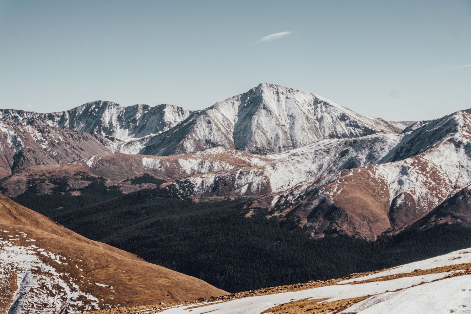 Jones Pass Trail, Continental Divide